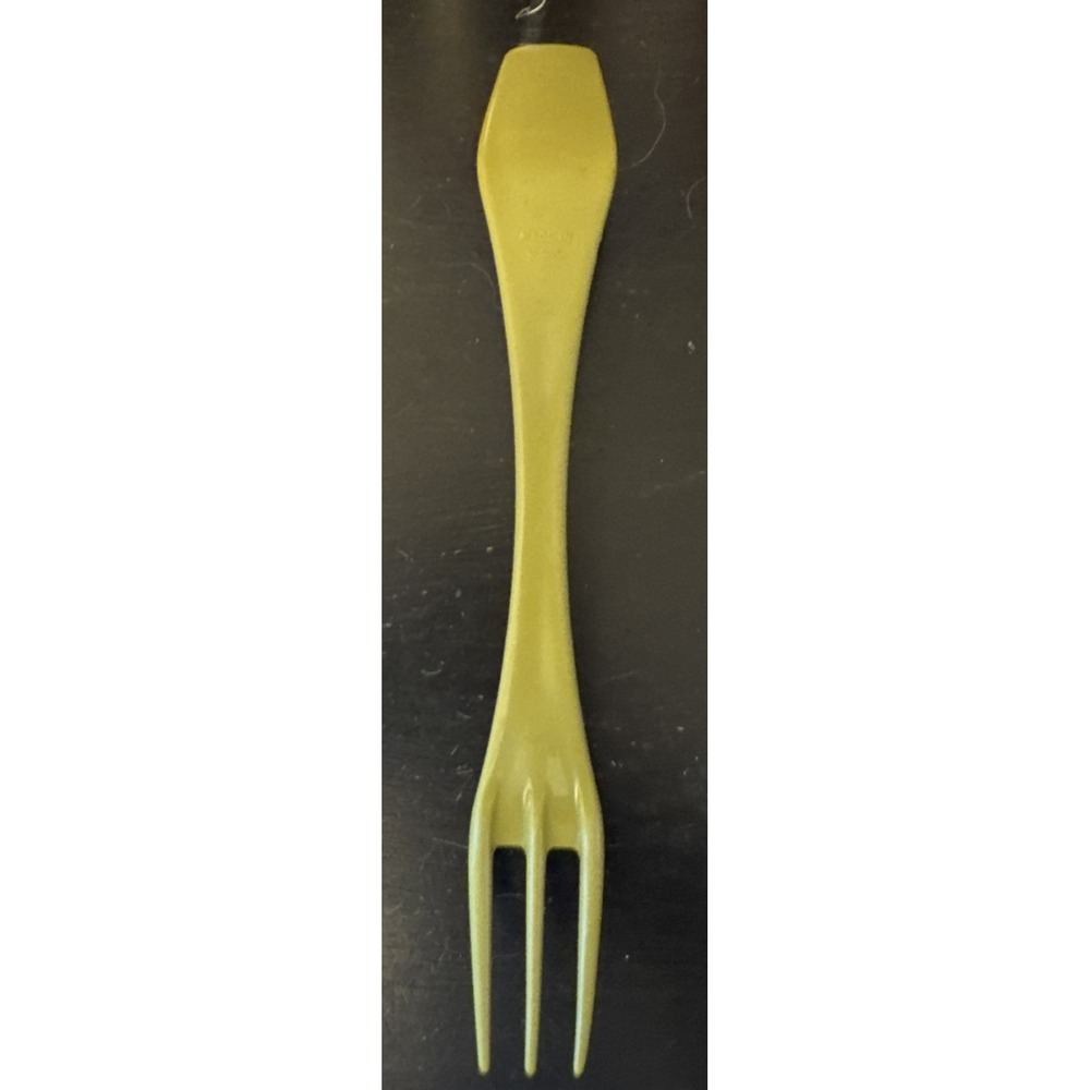 Vtg 60s Tupperware Gadget Garden Tool Fork Spade Shovel Tuppercraft 1487 Green